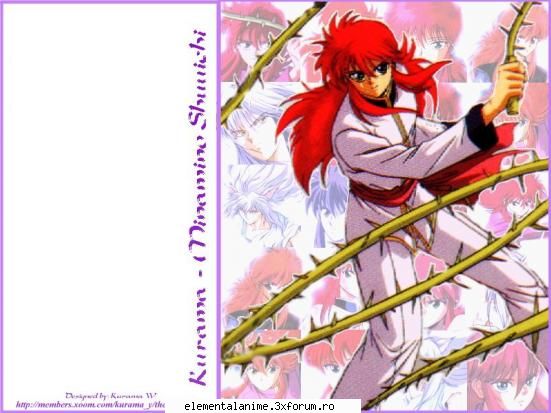 Credeti ca Yomi il poate infrange pe Kurama? - Deacord cu tine, habar nu am!!! Dar imi place - Yu Yu Hakusho